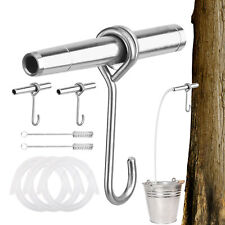 Maple Syrup Tapping Kit Stainless Steel Maple Tree Taps Spiles for Making Maple