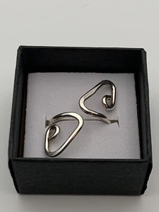 Vintage .925 Sterling Draht verstellbar Handarbeit Masaniello Ring 2,5 g V40 - Bild 1 von 9