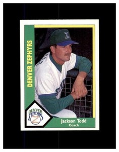 1990 Denver Zephyrs CMC #26 JACKSON TODD