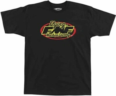 Camiseta informal de manga corta FMF Racing Destiny para hombre negra talla mediana nueva Foto 1 de 2
