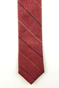 Vintage Lilly Dache Tie Heavy Weight 100% Silk Men's Necktie - Picture 1 of 5