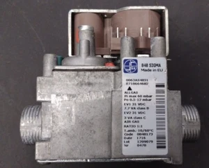 Sigma 848 Gas Valve Used. 87186646482. 0848173. - Picture 1 of 3
