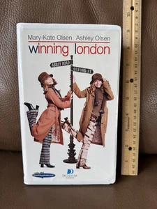 Vintage ~ 2001 Winning London VHS Movie ~ Mary-Kate and Ashley Olson - Picture 1 of 4