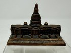 Vintage U.S. Capitol Building Washington DC Metal Figurine Souvenir