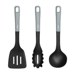 Kitchen Cooking Utensils Set - Includes Soup Ladle, Pasta Fork, and Spatula - Picture 1 of 1