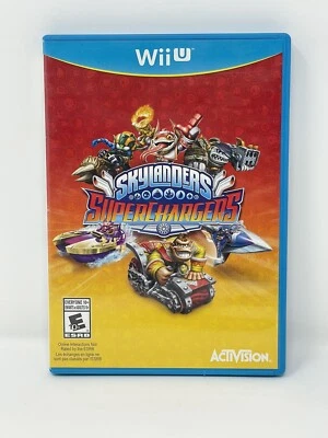 Skylanders SuperChargers (Nintendo Wii U, 2012) Game & Case - Image 1 of 3