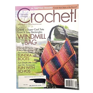 Crochet! Magazine September 2010 Windmill Bag Circle Vest Tundra Boots Yo-Yos - Bild 1 von 5
