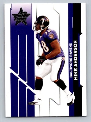 2006 Rookies & Stars Mike Anderson #10 Baltimore Ravens - Image 1 of 2