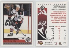 2003-04 Pacific Complete Red /99 Dmitri Kalinin #356