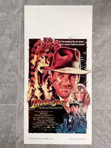 Locandina Originale INDIANA JONES E IL TEMPIO MALEDETTO Harrison Ford 1'Edi.1984 - Foto 1 di 1