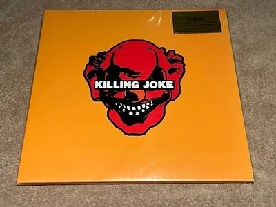 KILLING JOKE S/T DBL LP NEW/MINT 1st Press FLAME COLOR VINYL #468 Dave Ghrol - Image 1 of 4