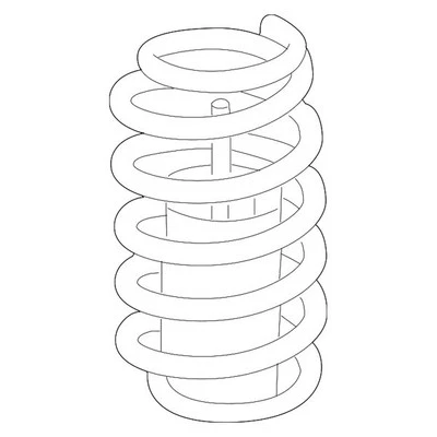 For Dodge Journey 2011-2020 Dodge 68065242AB Rear Coil Spring Foto 1 de 4
