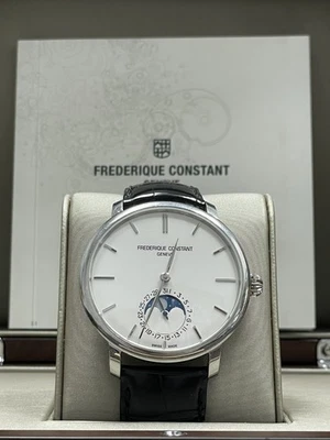 Reloj Frederique Constant Geneve Slimline Fase Lunar Automático FC-705X4S4/5/6 Foto 1 de 4