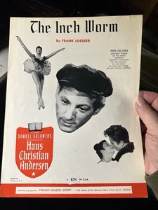 M Danny Kaye Film Noten HANS CHRISTIAN ANDERSEN "Inch Worm" - Bild 1 von 1