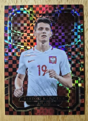 Bartosz Kapustka | 2017-18 Panini Select Soccer #22 Checkerboard Prizm Poland - Image 1 of 2