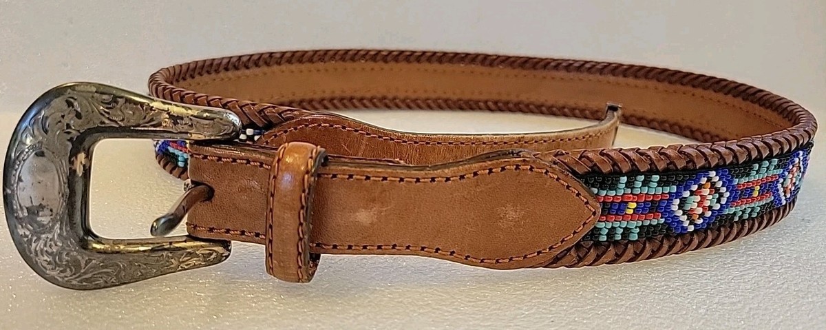 小物 Vintage Native l Leather Belt vintage native l leather belt