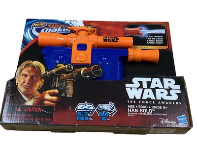 Star Wars Episode VII - NERF Super Soaker - Han Solo Blaster - BRAND NEW IN BOX! - Image 1 of 4