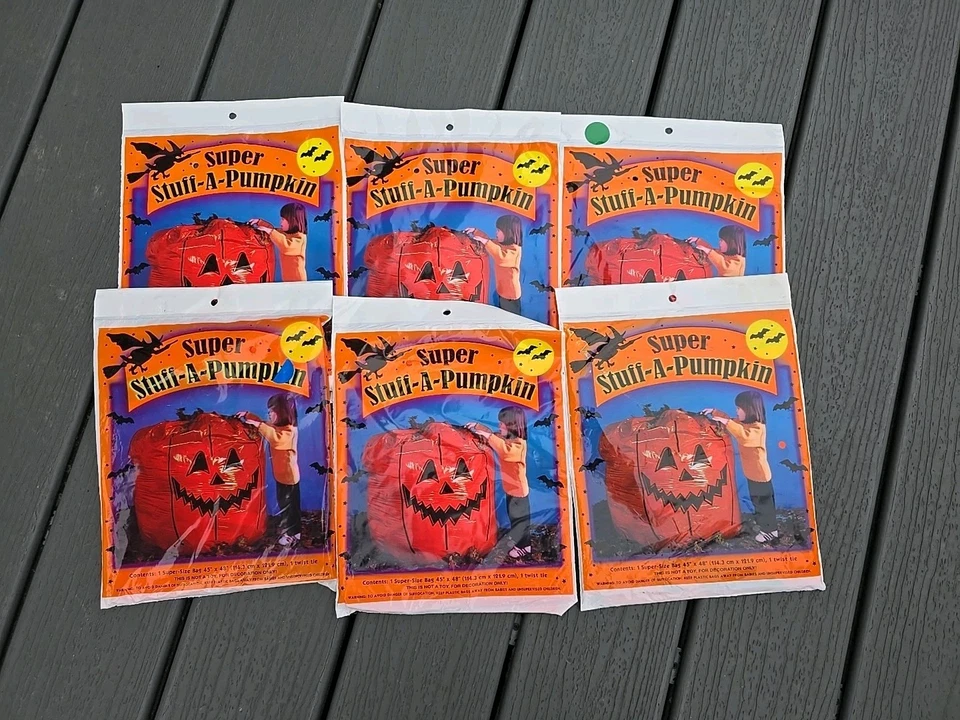 SUNHILL 45 X 48 Super Stuff a Pumpkin Halloween Yard Decoration Bag C 503