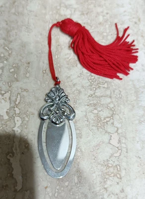 Segnalibro vintage placcato in Argento - Immagine 1 di 4