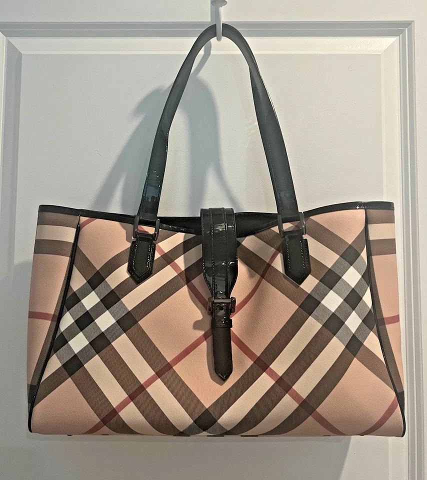 Burberry Diaper Tote Bag - Authentic - Image 1 of 4
