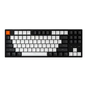 C1 Wired Mechanical Keyboard TKL, RGB Backlit with Double-Shot ABS Keycaps, 8... - Picture 1 of 8
