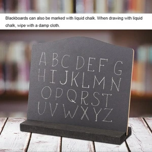 4pcs Mini Chalkboard Message Blackboard For Display Stand - Picture 1 of 9