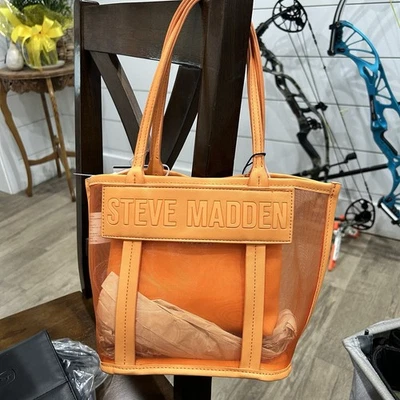 Bolso de Mano Steve Madden de Malla con Bandolera Extraíble Foto 1 de 4