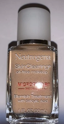 Neutrogena Skin Clearing Liquid Foundation # 10 Classic Ivory - Image 1 of 3