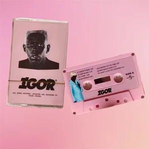 Tyler The Creator IGOR Pink Cassette Tape Hip Hop Audio Collector Gift Album Rap - Picture 1 of 7