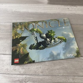 LEGO Bionicle Lewa Nuva 8567 Manual Only Toa Nuva 36 Piece Canister 2002
