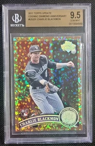 2011 Topps Update Charlie Blackmon Cognac RC! BGS 9.5 Gem POP7 None Higher! #231 - Picture 1 of 2
