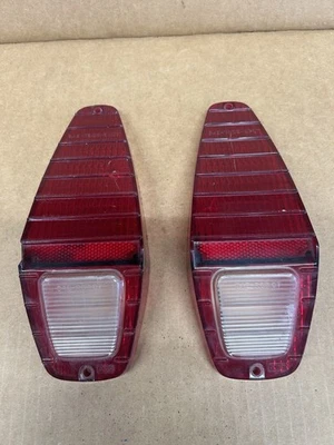 Pair Of Used “Patina” 1967 Mercury Comet Tail Lights Lenses - Image 1 of 4