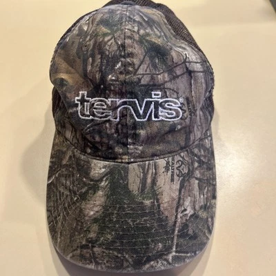 Realtree Tervis Outdoor Cap brand Camouflage Mesh Adjustable Strap OSFA  - Image 1 of 4