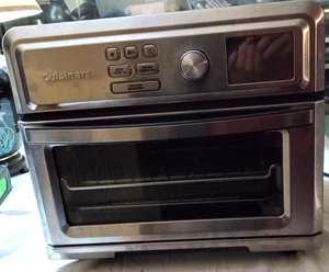 Cuisinart TOA-65 Digital AirFryer Toaster Backofen Silber, FUNKTIONIERT, sauber - Bild 1 von 14