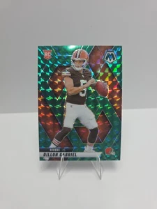 2025 Panini Mosaic Dillon Gabriel Rookie Green Mosaic Prizm RC #332 Browns - Picture 1 of 2