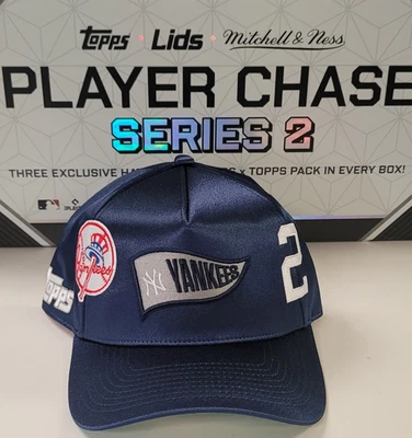 Sombrero Mitchell & Ness Player Chase Derek Jeter Yankees Serie 2 Topps X Lids 2025 Foto 1 de 4