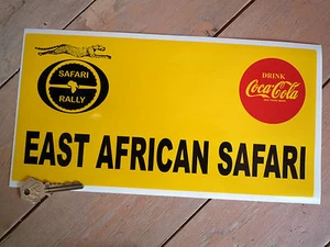 Pegatina de coche de rally clásico de safari africano oriental (300 mm) - Imagen 1 de 1