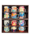 STARBUCKS Coffee Mug Area Demi Set WEST EAST JAPAN Limited Quantity Rare 202312M