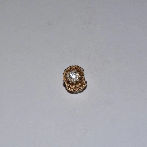 Pandora 14K Gold Floral Brilliance Charm 750836CZ - Bild 1 von 3