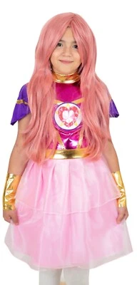 Luli Pampin Girl’s Costume w/ Wig, Cape & Wristbands – Sizes 2 to 16 - Image 1 of 4