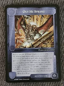 Middle Earth CCG: The Balrog: Out He Sprang - Picture 1 of 2