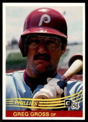 1984 Donruss Greg Gross Philadelphia Phillies #285 - Image 1 of 2