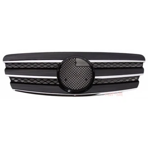 Front Grille For Mercedes Benz W211 E-Class 2002-2006 Chrome + Black E320 E350 - Bild 1 von 4