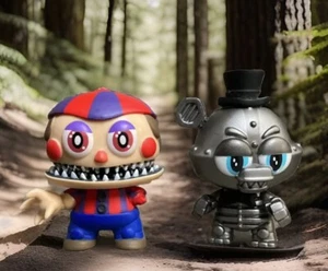 Lote de 2 Funko Mystery Mini FNAF Pesadilla Globo Niño Endoesqueleto Oso Freddy - Imagen 1 de 21