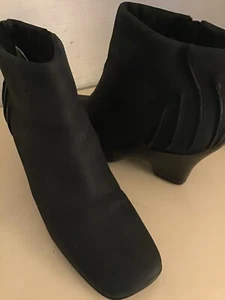 Timberland Mujer Negro Cuero Botines US 9 Euro 40 Mediano - Imagen 1 de 17