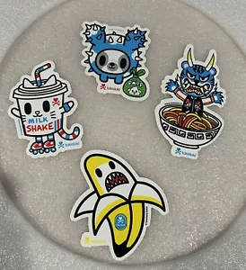 Lotto 4 adesivi Tokidoki nuovi - Foto 1 di 3