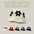 New Crochet Korean Handmade Bucket Hat Women Weaving Knitted Hat