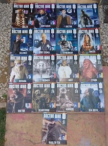 Doctor Who Magazine Bundle 17x Figurine Collection Issues Magazines Dr Mags - Picture 1 of 17
