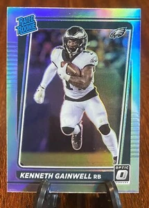 2021 Optic Silver Holo Rated Rookie #239 Kenneth Gainwell Philadelphia Eagles RC - Picture 1 of 2