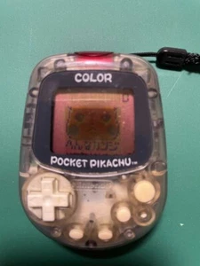 Nintendo Pocket Pikachu Color Pokemon Game Console Pedometer From Japan - Picture 1 of 5